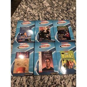 Scholastic Read180 Audiobooks Stage  B*6‎ Book Lot. Holes, Flight 116, Yuck +3